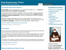 Tablet Screenshot of bhaktivinoda.com